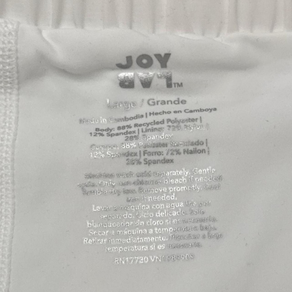 JoyLab Women's Mid-Rise Double Layer Run Shorts with Built in Under Shorts - Picture 8 of 8